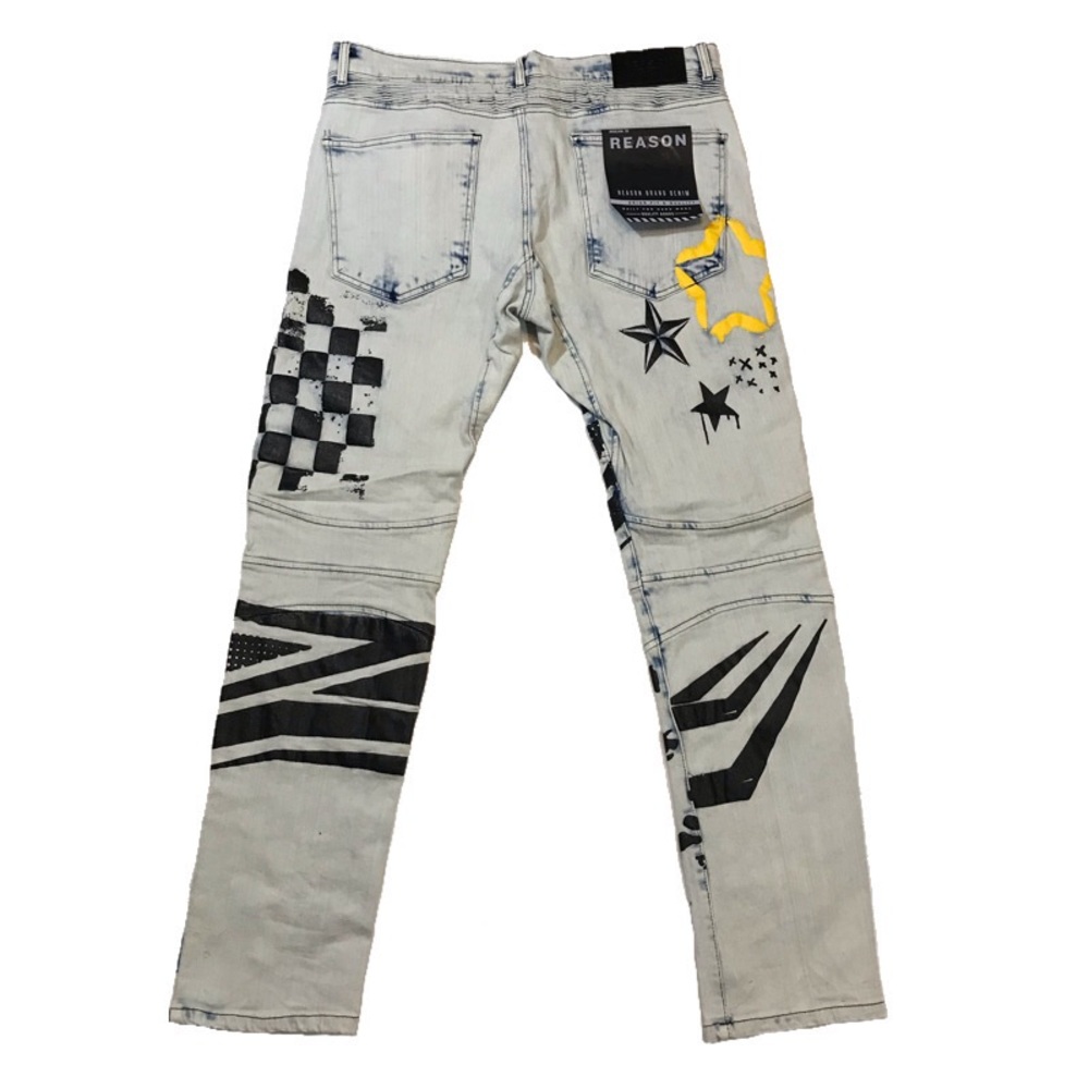 Men’s “Don’t Quit All Over “ jeans. Size 40 - Picture 2 of 6